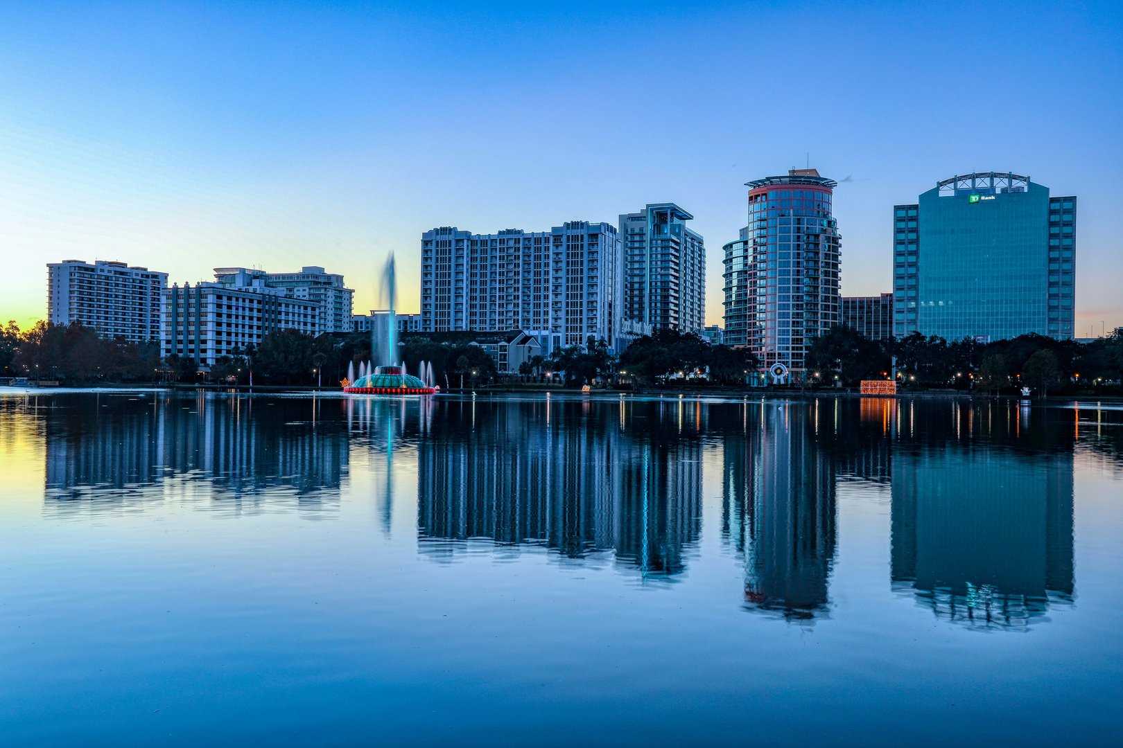 Orlando Skyline at Night